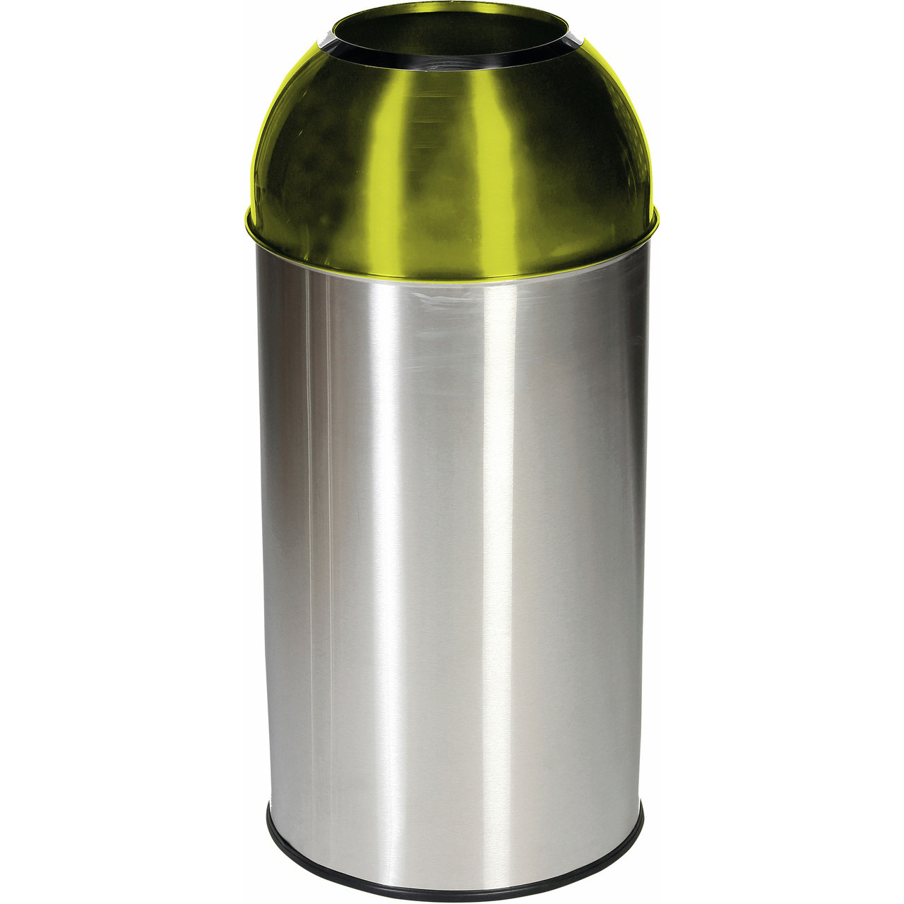 Recyclingbehälter mit Einwurföffnung 40 l, gelb